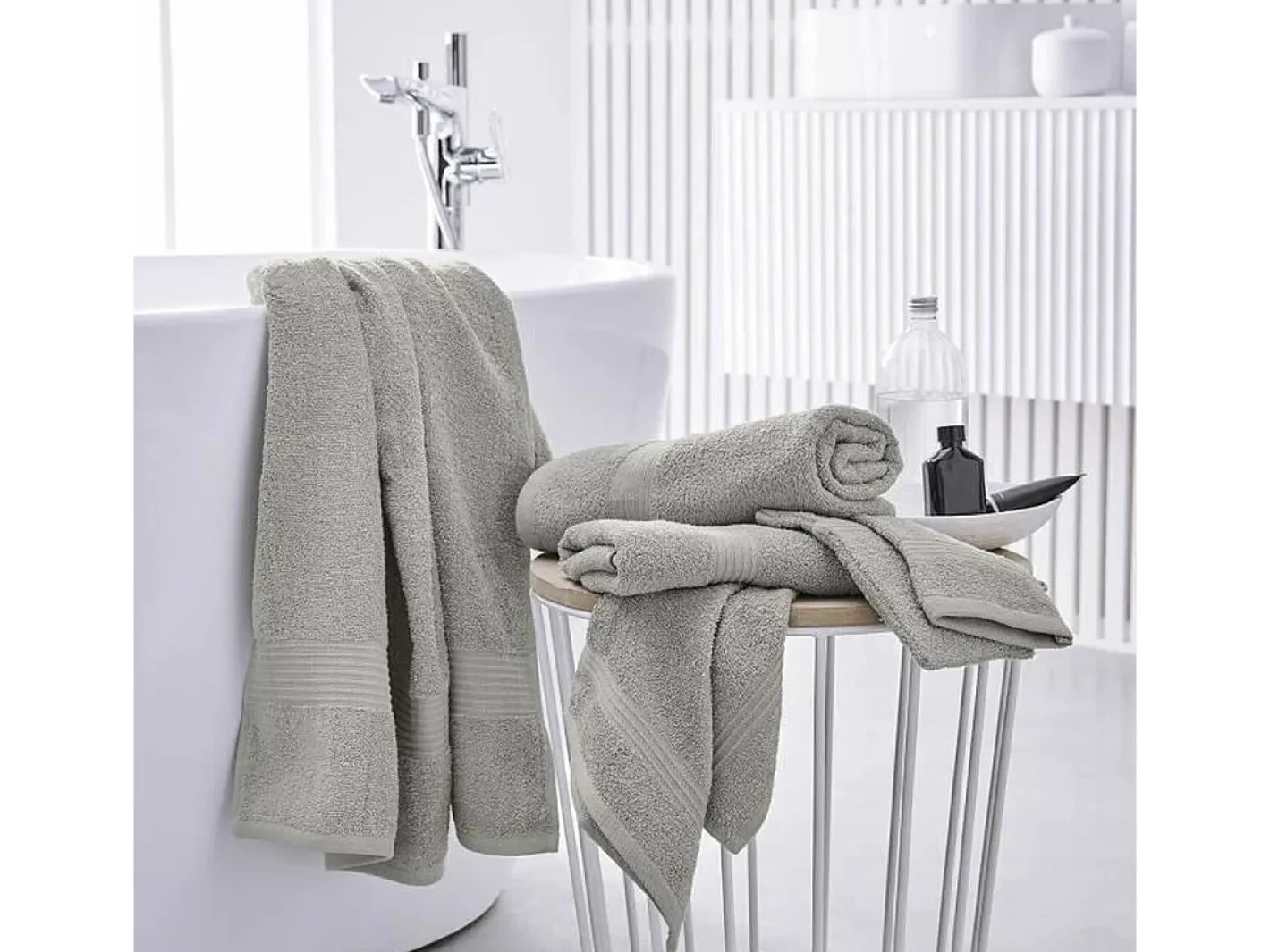 Today Ropa De Cama|Textil De Baño-Toalla de baño Essential Dune 90 x 150 cm Verde almendra
