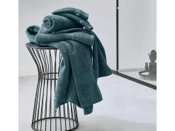 Today Toalla de baño Gris 90 x 150 cm Azul verdoso Discount