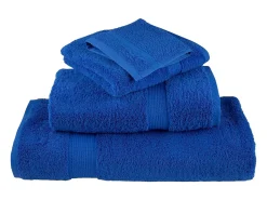 Hot Toallas premium 10 uds 100% algodón 100x150 cm 600 gsm ES530047 Azul