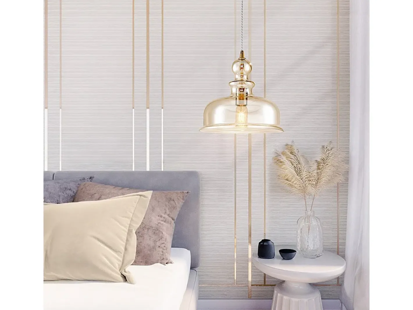 Best Maytoni Tone Lámpara Colgante Techo Dome , 1 Luz, E27 Bronce
