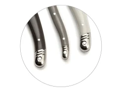 Lou Laguiole Tradition - Juego de 3 cubiertos para queso Multicolor Discount