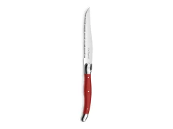 Clearance Lou Laguiole Tradition - Bloque 6 cuchillos carne Rojo
