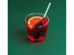 Clearance Vaso medidor Spritzometer - Juego de 2 vasos + dispensador Spritz, vidrio decorado, fabricado en Italia - Zafferano Italia Transparente
