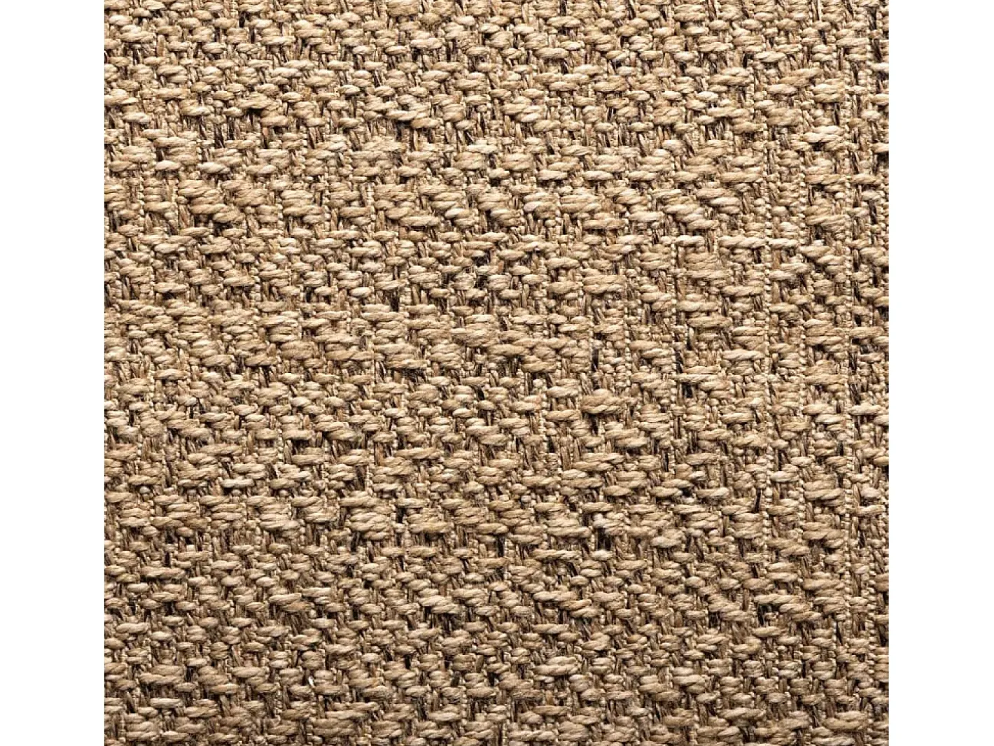 Garden Furniture Alfombra De Salón-Veno Alfombra ZIZUR apariencia de yute interior y exterior 120x170cm Marru00f3n