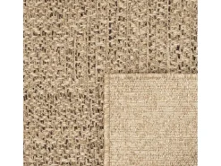 Garden Furniture Alfombra De Salón-Veno Alfombra ZIZUR apariencia de yute interior y exterior 60x110 cm Marru00f3n