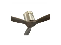 AKUNADECOR Ventilador Dc Aguilon Roble Sin Luz Control Remoto Y Temporizador Dorado Discount