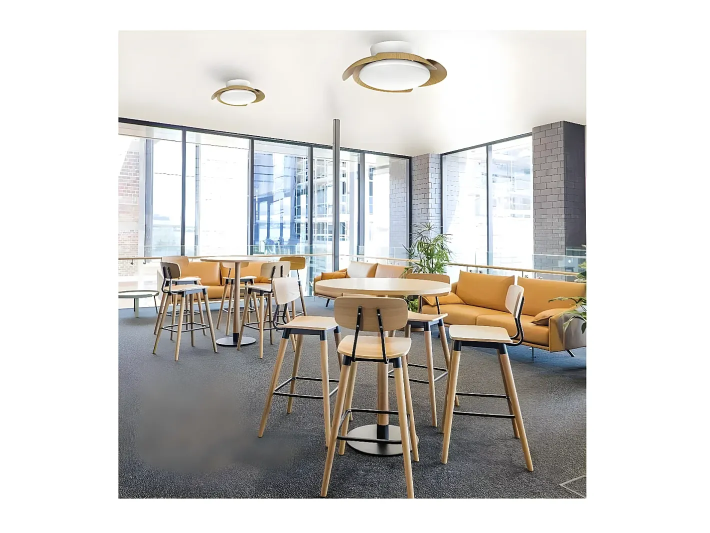 AKUNADECOR Plafón-Ventilador Dc Aloha Led Integrado Intensidad Regulable Mantra Blanco