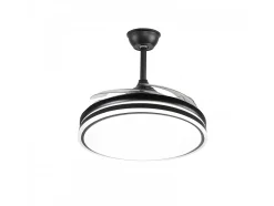 AKUNADECOR Ventilador Dc Asgard Led 4 Aspas Con Memoria Color Negro Best