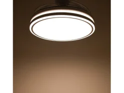 AKUNADECOR Ventilador Dc Asgard Led 4 Aspas Con Memoria Color Negro Best