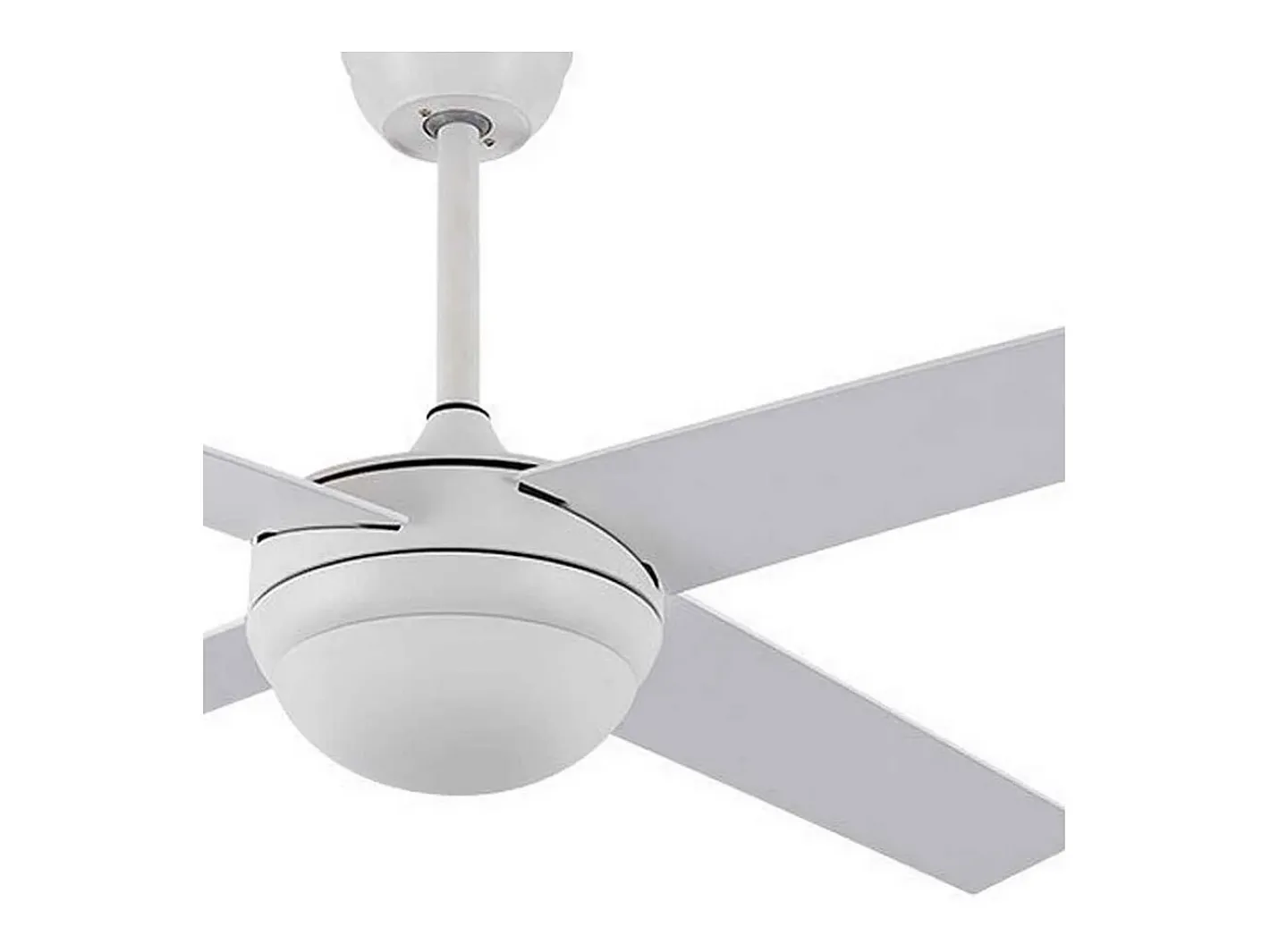 AKUNADECOR Plafón-Ventilador Dc Ciro Cuero Nogal E27 Con Mando A Distancia Dorado