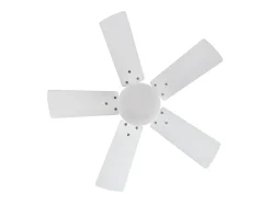 New AKUNADECOR Ventilador Dc Marta Y Led Integrado 36w Memoria Color Blanco