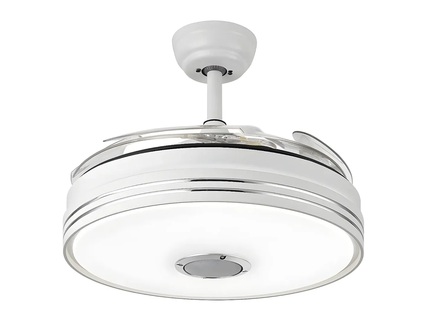 Online AKUNADECOR Ventilador Dc Matanuska Con Altavoz Y Conectividad Bluetooth Blanco