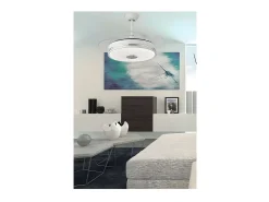 AKUNADECOR Ventilador Dc Matanuska Niquel Con Altavoz Y Conectividad Bluetooth Plateado Outlet