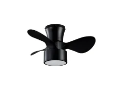 AKUNADECOR Ventilador Dc Natasha Cañizo Led Control Remoto Cct Regulable Negro Online