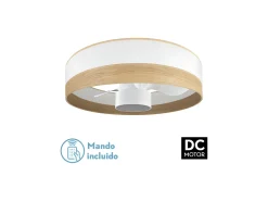 AKUNADECOR Ventilador Dc Olga Led Memoria Color Temperatura Regulable Blanco Sale