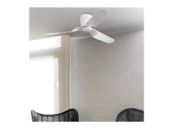 Hot AKUNADECOR Ventilador Dc Pemba Mando Distancia Funcion Inversa Faro Blanco
