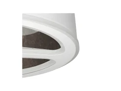AKUNADECOR Ventilador Dc Tatiana Oxido Led Integrado 3temperaturas Mando Distancia Blanco Discount