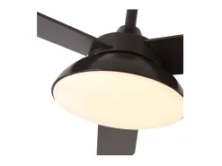 AKUNADECOR Ventilador Dc Umi Marron Led 3 Temperaturas Y Control Remoso Marru00f3n Hot
