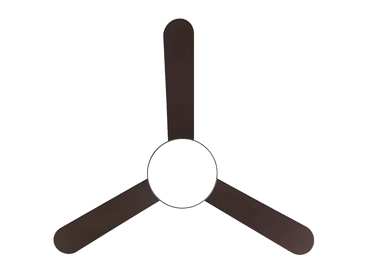 AKUNADECOR Ventilador Dc Umi Marron Led 3 Temperaturas Y Control Remoso Marru00f3n Hot