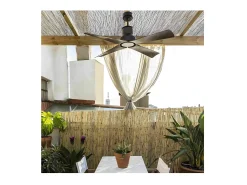 Discount AKUNADECOR Ventilador Dc Winche L Control Remoto Funcion Inversa Negro