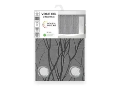 Soleil d'ocre Visillo con ojales ventanal 280x250 cm LIANE , por Gris Outlet