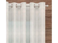 Soleil d'ocre Visillo con ojales 135x250 cm CALI, por Blanco Clearance