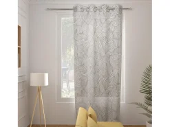 Soleil d'ocre Visillo con ojales 135x250 cm LOUANE, por Blanco Clearance