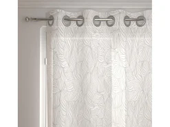 Soleil d'ocre Visillo con ojales 135x250 cm LOUANE, por Blanco Clearance