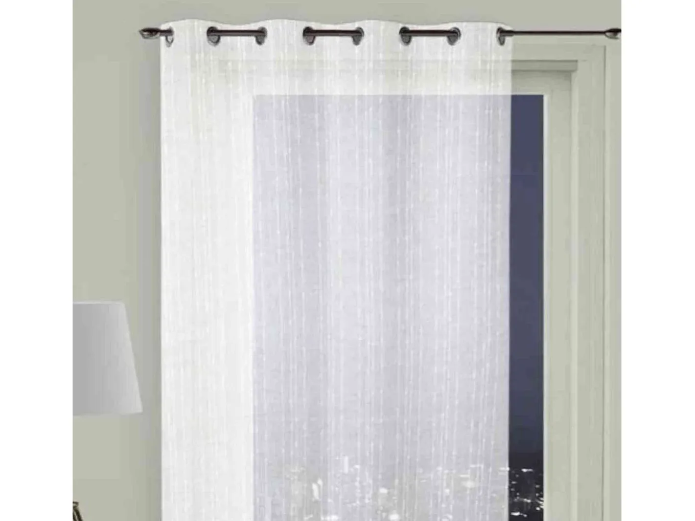 Soleil d'ocre Visillo con ojales 135x250 cm MAELIS by Blanco New