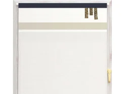 Soleil d'ocre Ropa De Casa-Visillo de algodón brisa 60x90 cm ESPRIT MARIN, por Azul