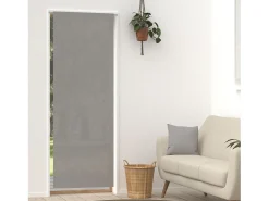 Soleil d'ocre Ropa De Casa-Visillo de lino para puerta de ventana francesa 70x200 cm LINO , por Gris
