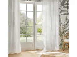 Outlet Atmosphera Visillo liso con ojales Blanco