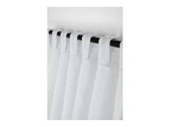 Ropa De Casa-Visillo liso con presillas disimuladas Blanco