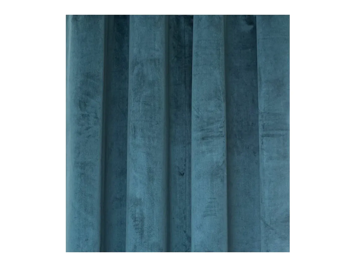 Atmosphera Ropa De Casa-Visillo opaco de terciopelo 140 x 260 cm Azul
