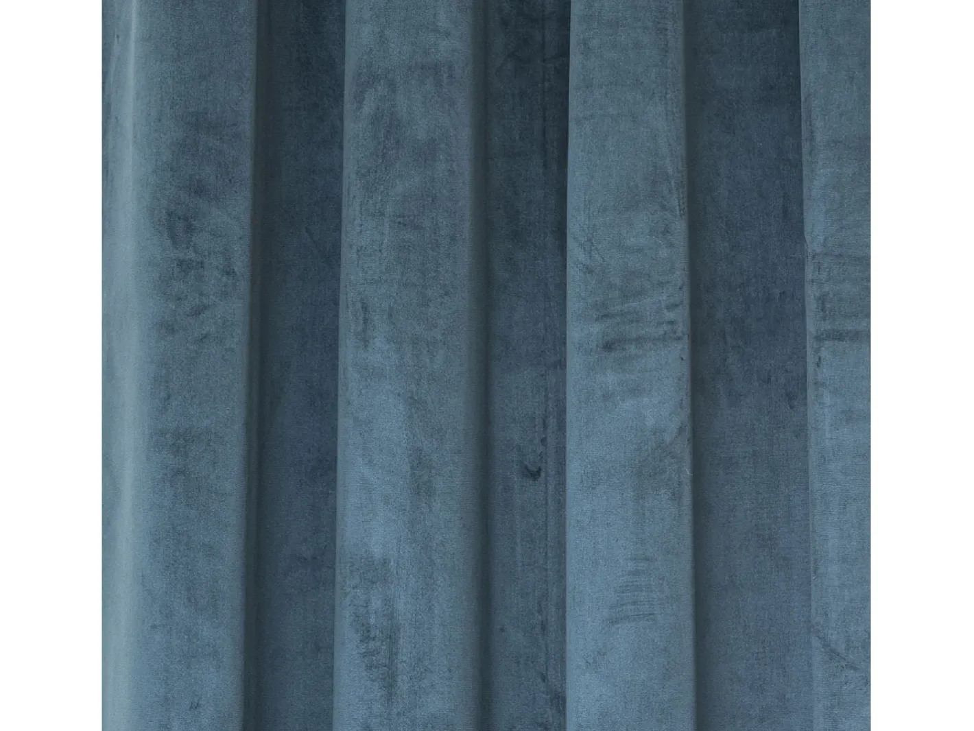 Atmosphera Ropa De Casa-Visillo opaco de terciopelo 140 x 260 cm Azul