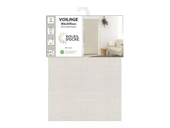 Sale Soleil d'ocre Visillo para puerta de ventana 90x200 cm natural LINO Beige