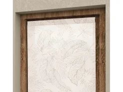 Soleil d'ocre Ropa De Casa-Visillo para puerta ventana 70x200 cm CELIA taupe, de Topo