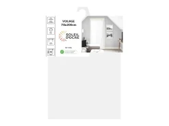 Discount Soleil d'ocre Visillo para puerta ventana 70x200 cm DOLLY , by Blanco