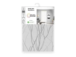 Soleil d'ocre Ropa De Casa-Visillo para puerta ventana 90x200 cm LIANE , por Blanco