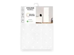 Soleil d'ocre Ropa De Casa-Visillo para puerta ventana 70x200 cm PAULINE, por Blanco