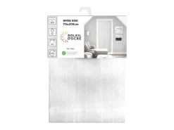 Soleil d'ocre Ropa De Casa-Visillo para puerta ventana 70x200 cm MAELIS Blanco