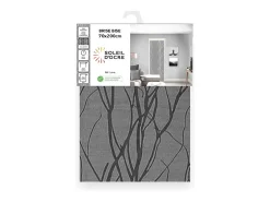 Soleil d'ocre Visillo para puerta ventana 70x200 cm LIANE , de Gris Hot