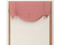New Soleil d'ocre Visillo para puerta ventana 90x200 cm PAULETTE, por Blanco