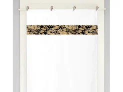 Soleil d'ocre Ropa De Casa-Visillo para ventana algodón 60x120 cm MAYLINE Blanco