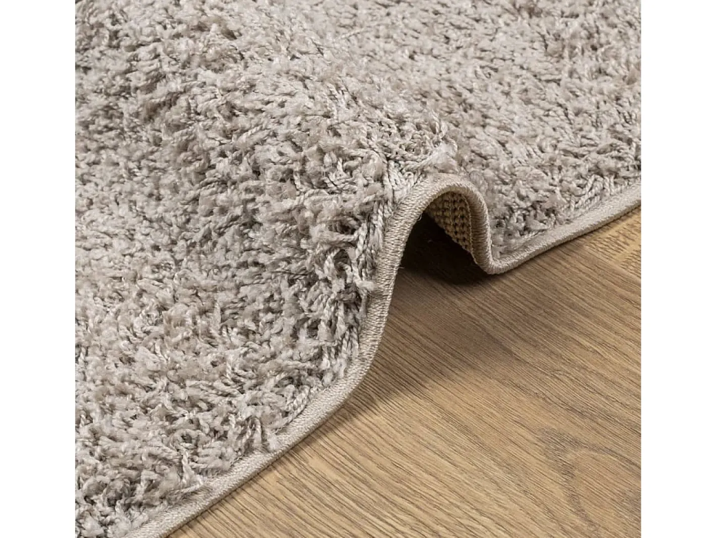 Garden Furniture Vito Alfombra peluda de pelo largo moderna PAMPLONA 160x160 cm Beige Online