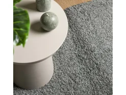 Best Garden Furniture Vito Alfombra peluda de pelo largo moderna PAMPLONA 80x150 cm Verde