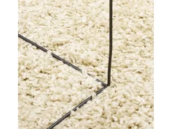 Garden Furniture Vito Alfombra peluda de pelo largo moderna PAMPLONA dorado 140x200cm Multicolor Best