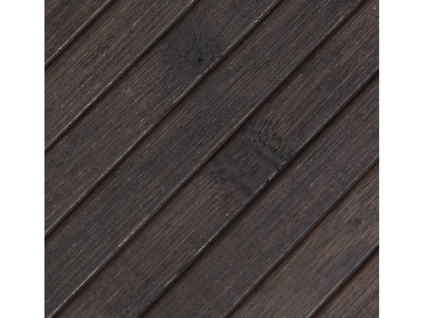 Garden Furniture Wakil Alfombra rectangular bambú marrón oscuro 70x300 cm Color natural oscuro