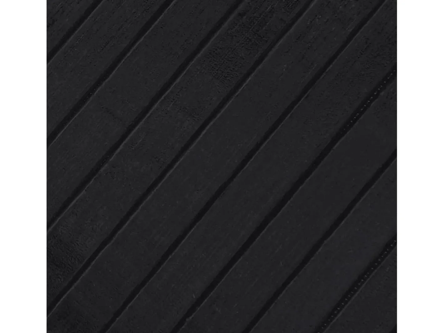 Garden Furniture Wakil Alfombra rectangular bambú 70x300 cm Negro Sale