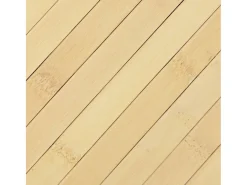 Garden Furniture Wakil Alfombra rectangular bambú color natural claro 60x200 cm Beige Best